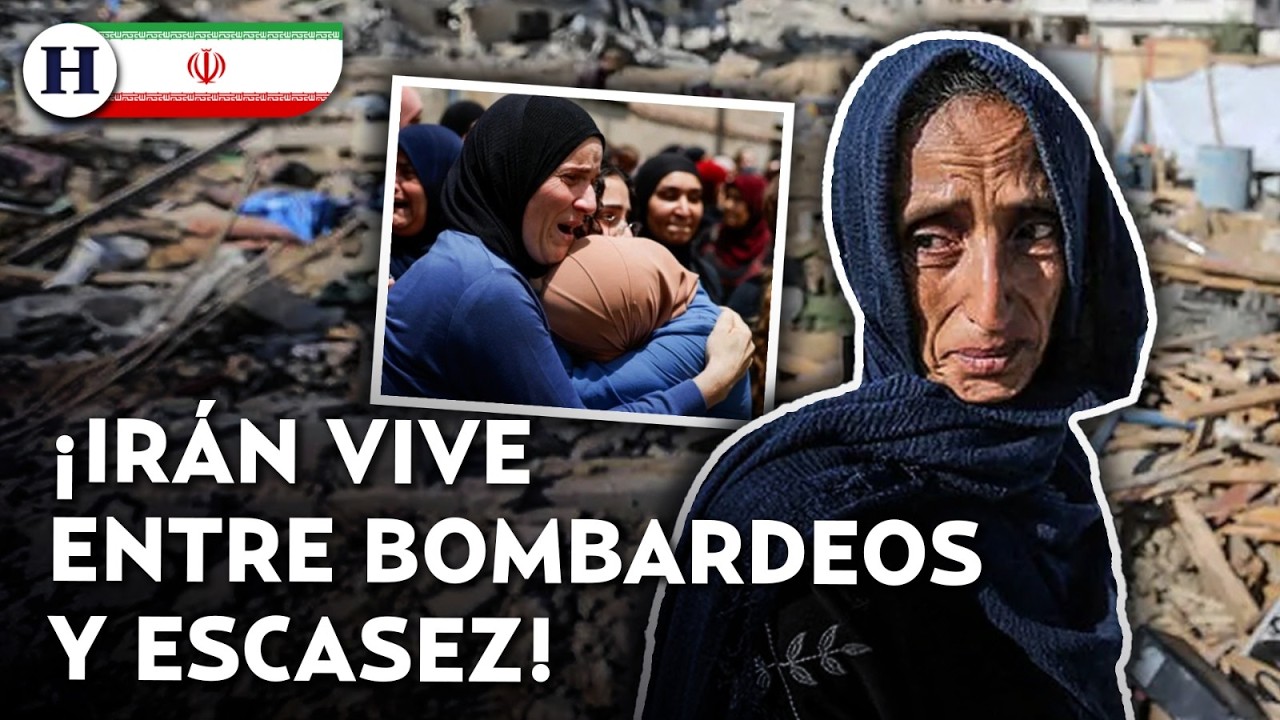 ¡Filas por pan y ciudades vacías! Así se transformó la vida de los iraníes en medio de la guerra