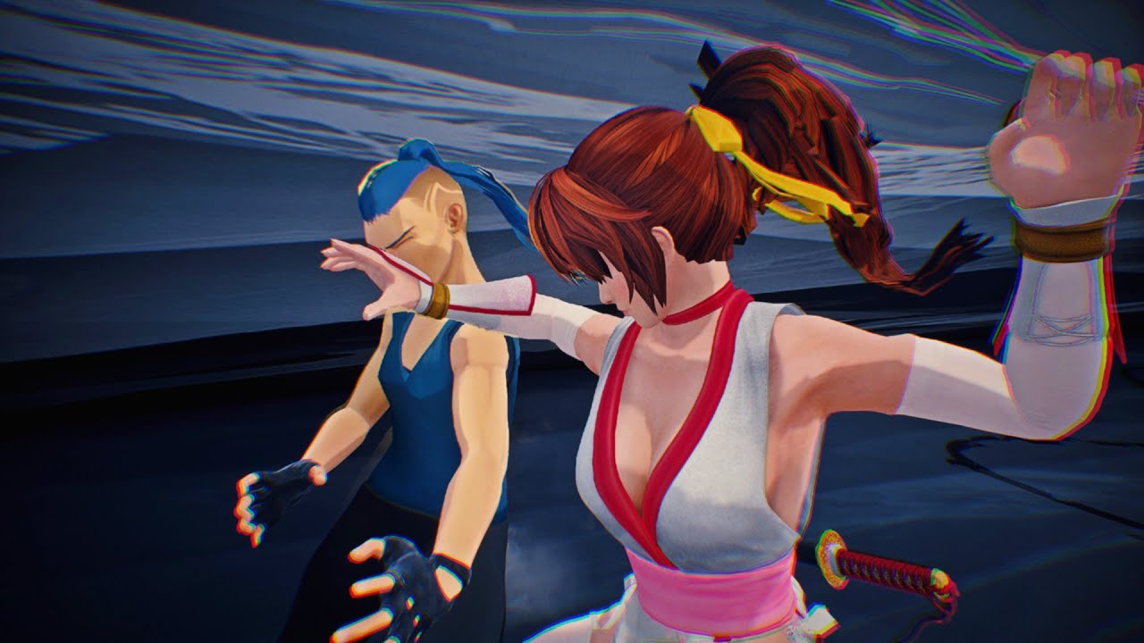 Kasumi from DOA with modded moveset
