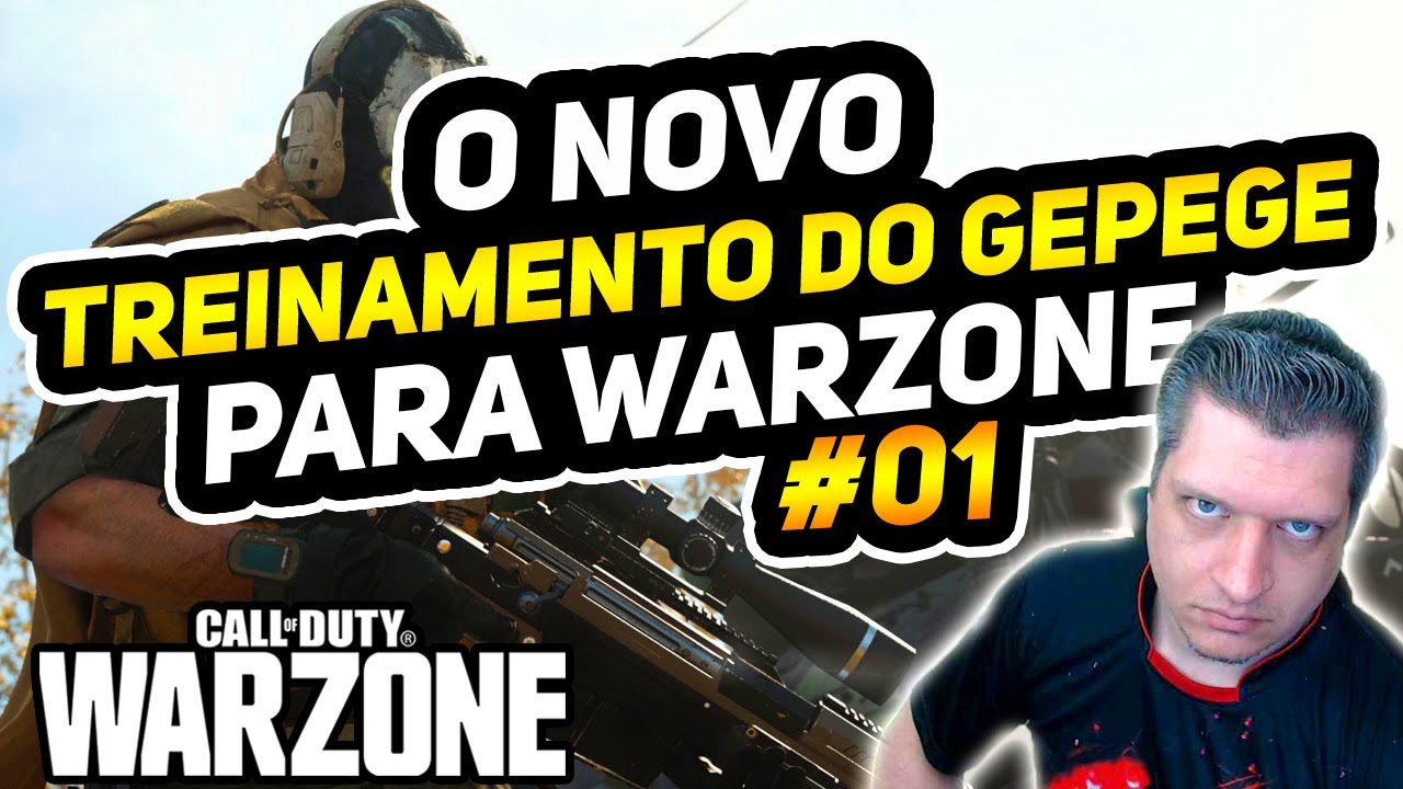 FIZ O TREINAMENTO DO GEPEGE! - PARTE 01 | COD WARZONE DICAS