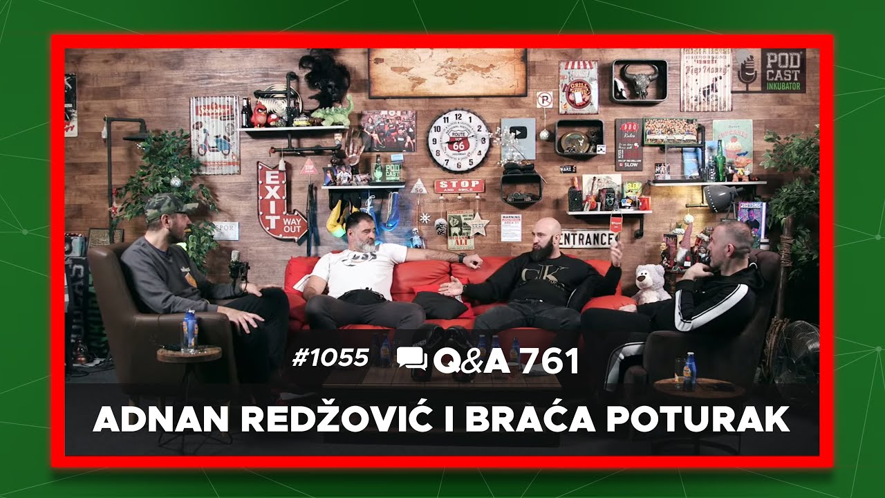 Podcast Inkubator #1055 Q&A 761 - Adnan Redžović i braća Poturak