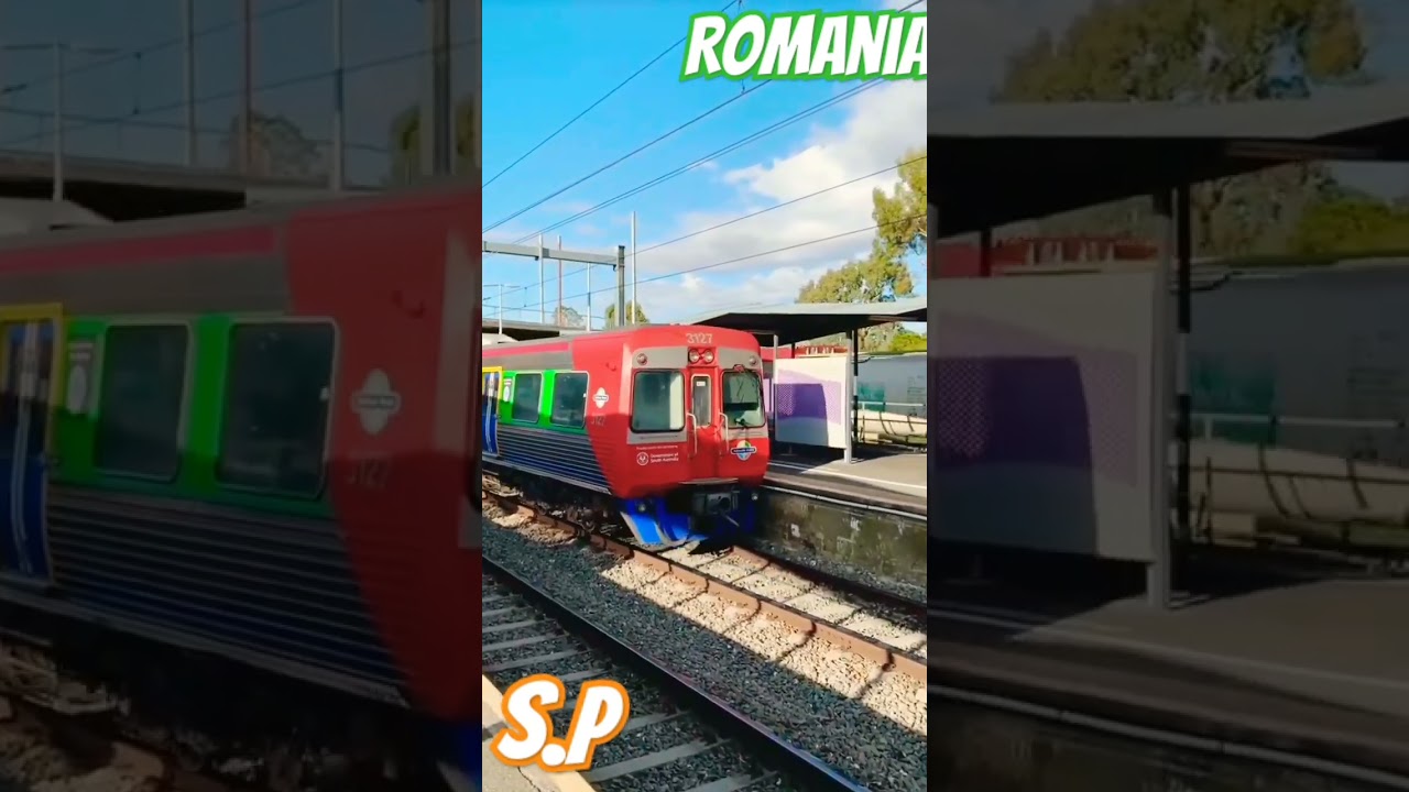 express train in Romania 
