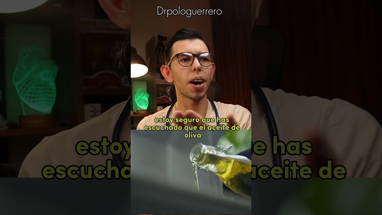 &iquest;Qu&eacute; tiene de bueno el aceite de Oliva? 🤔🤔🤔 #sabiasque #medicina