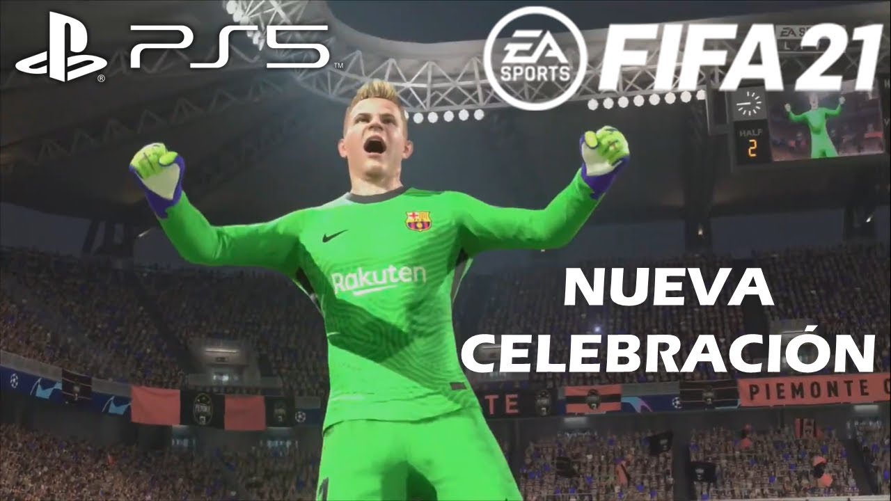 NUEVA CELEBRACION AL ANOTAR EN EL ULTIMO MINUTO EN FIFA 21 PLAYSTATION 5