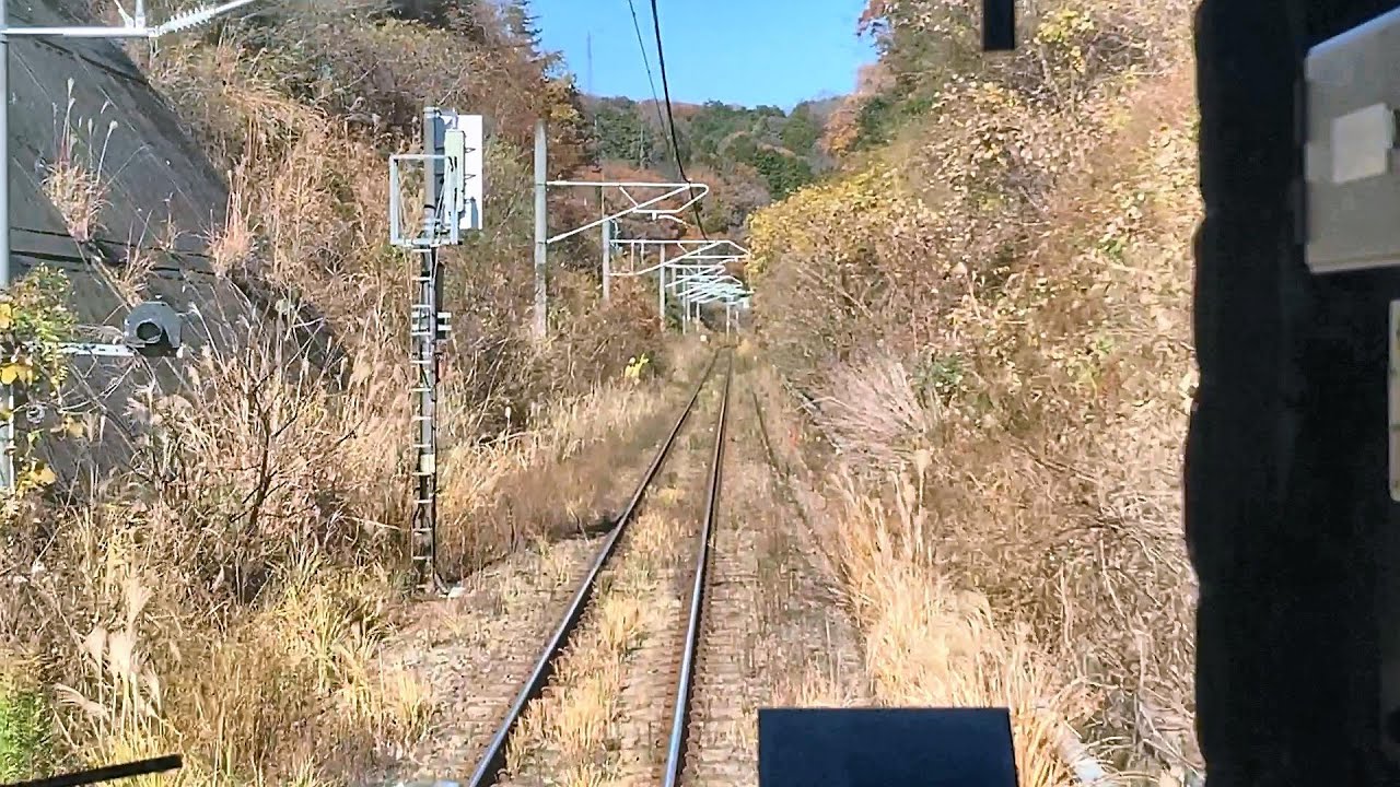 前面展望　八高線拝島→高麗川　＜cabview japanrail：Hatikou Line＞