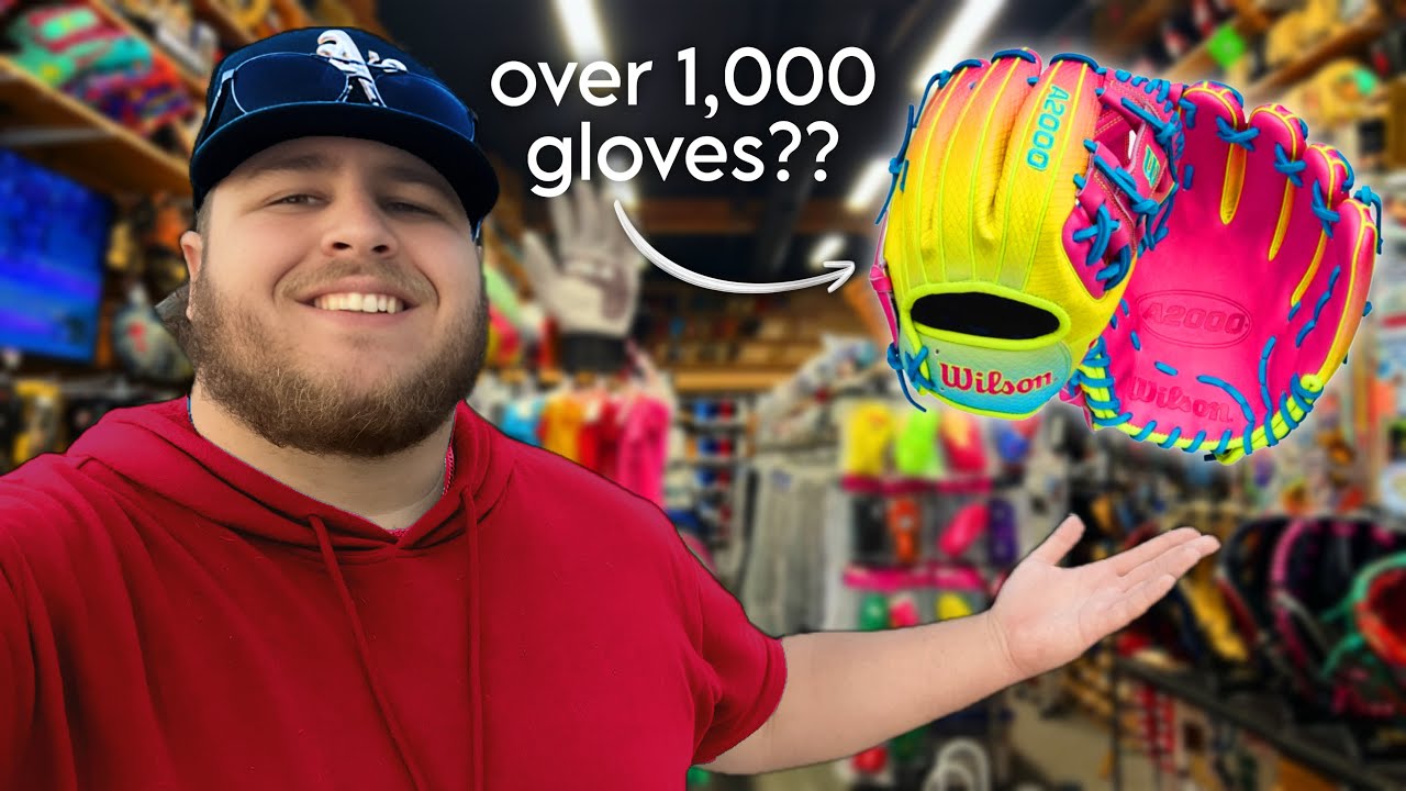 I VISITED THE BIGGEST BASEBALL GLOVE COLLECTION ON THE PLANET (Charlie Rose San Diego)