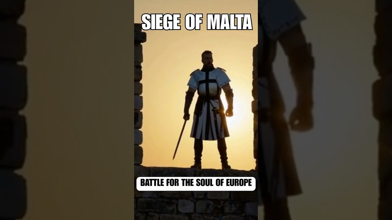 Siege of Malta 1565: 700 Christian Knights vs 40,000 Ottoman Soldiers
