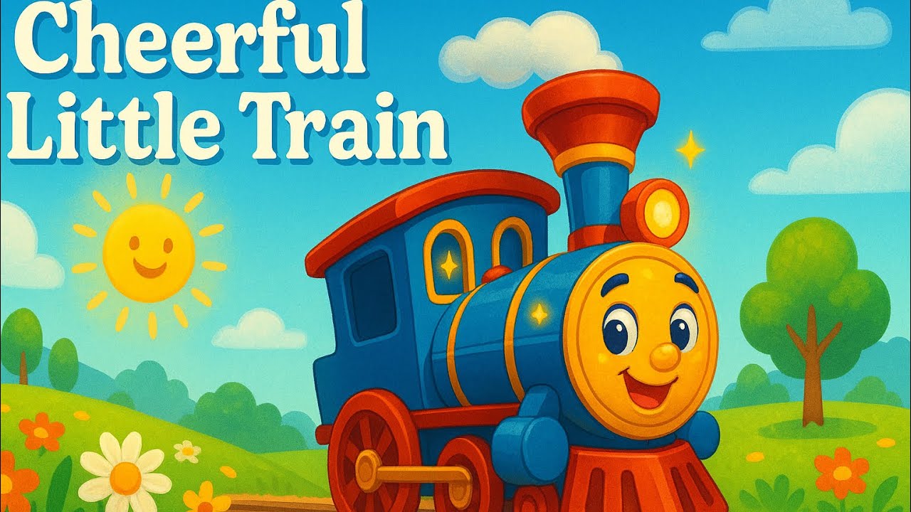Cheerful Little Train | Animated Story for Kids 