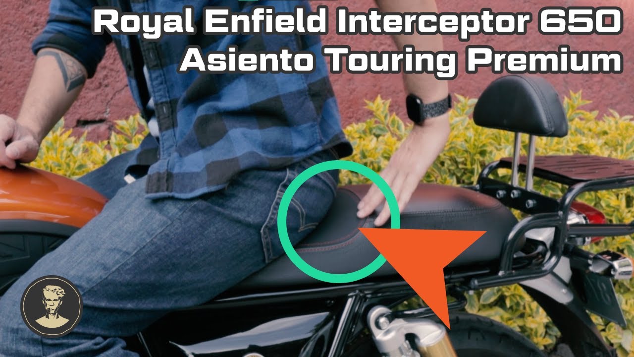 Asiento Touring Premium - Royal Enfield Interceptor 650 - En Español