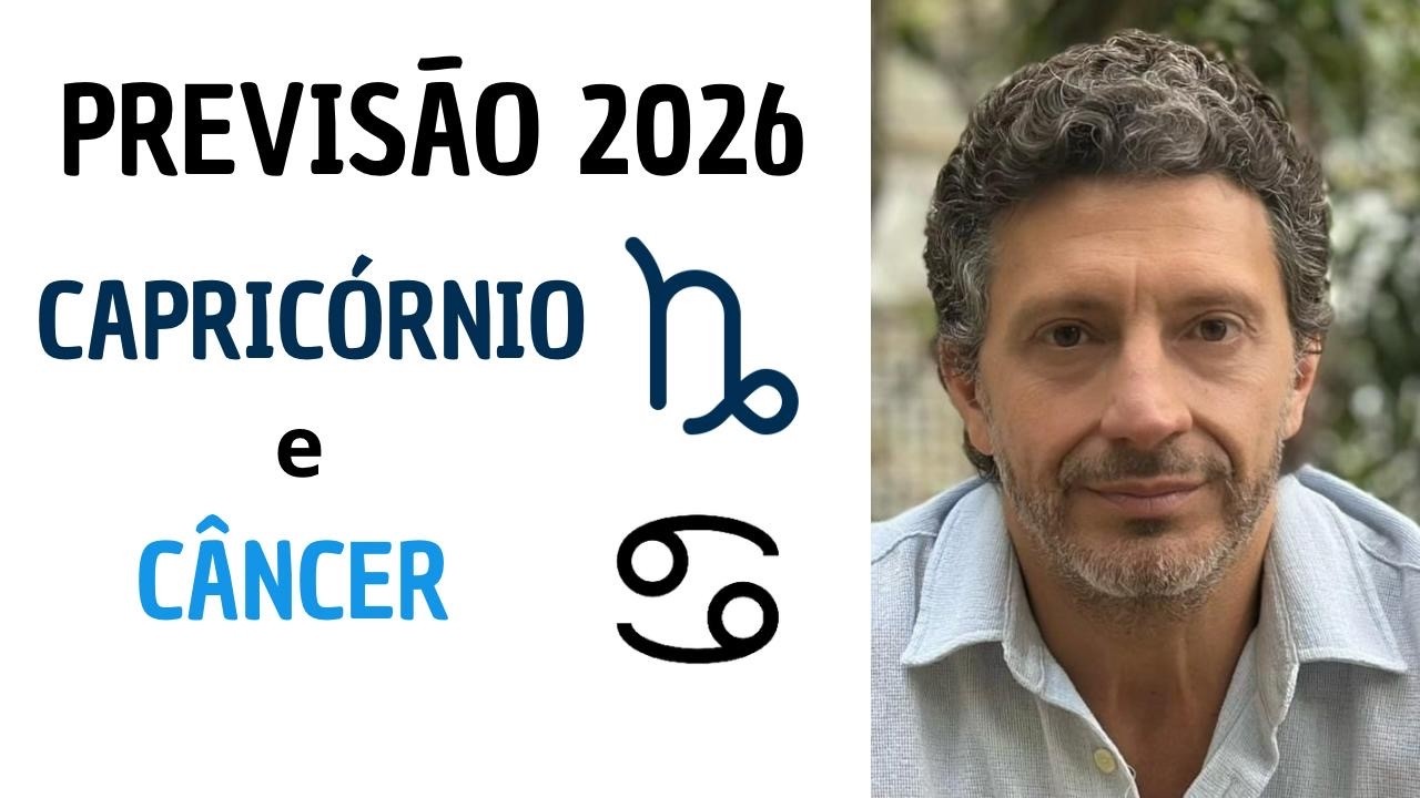 CÂNCER/CAPRICÓRNIO - 2026 ano de ajustes e grandes decisões.