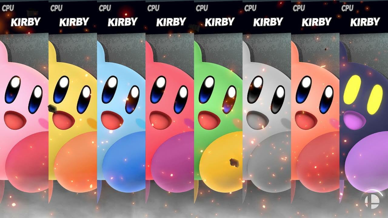 Super Smash Bros. Ultimate All Kirby Gameplay