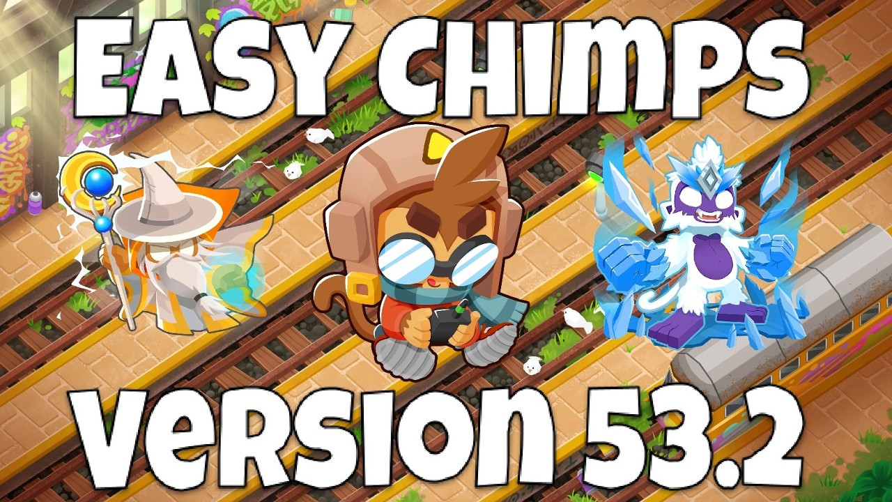 EASY Tricky Tracks Chimps Strategy | BTD6 Black Border Guide (v53.2)