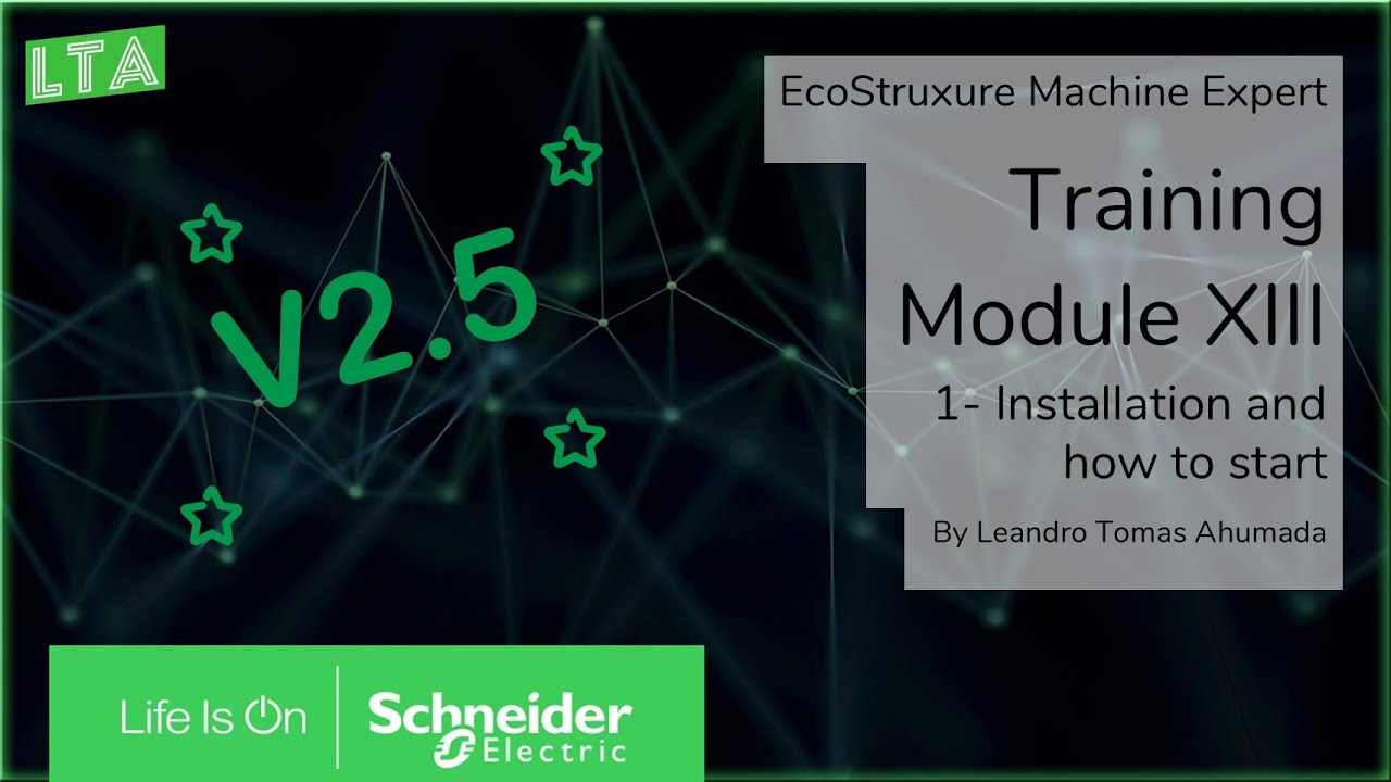 Обучение по работе с оборудованием EcoStruxure Machine Expert - M13.1 Новая версия v2.5 - Установ...