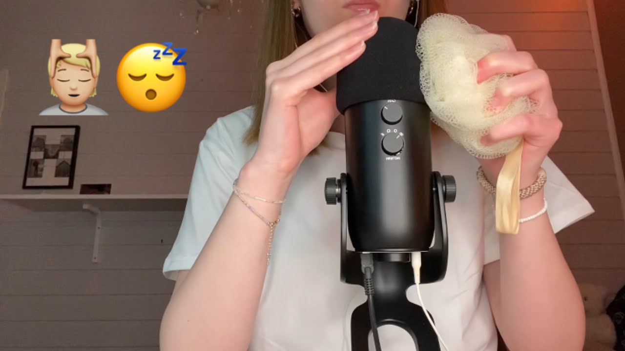 ASMR - Crispy Brain Scratching/Massage With Mouth Sounds And Rain Sounds!🌧️💆🏼