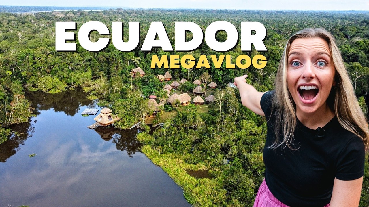 5 WEEKS IN ECUADOR (Ecuador MEGA travel vlog!)