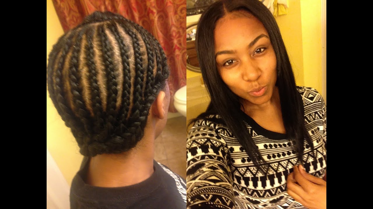 HOW TO: MIDDLE PART SEW IN BRAIDING PATTERN | Kathryn Bedell