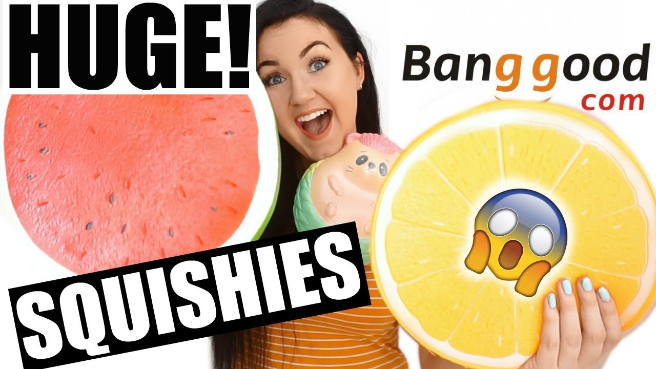 THE BIGGEST SQUISHIES FROM BANGGOOD!!!!