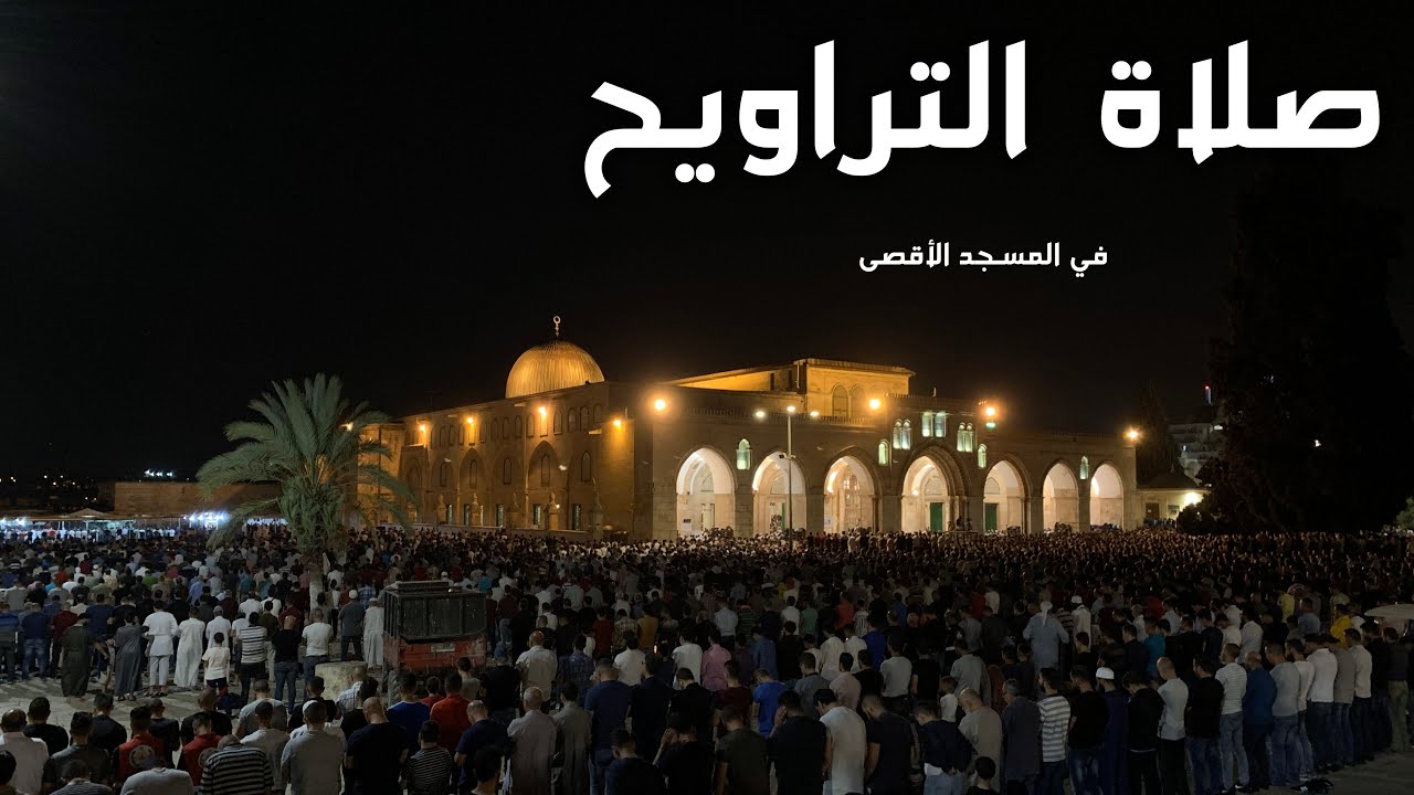 منسف وصلاة تراويح 🥱