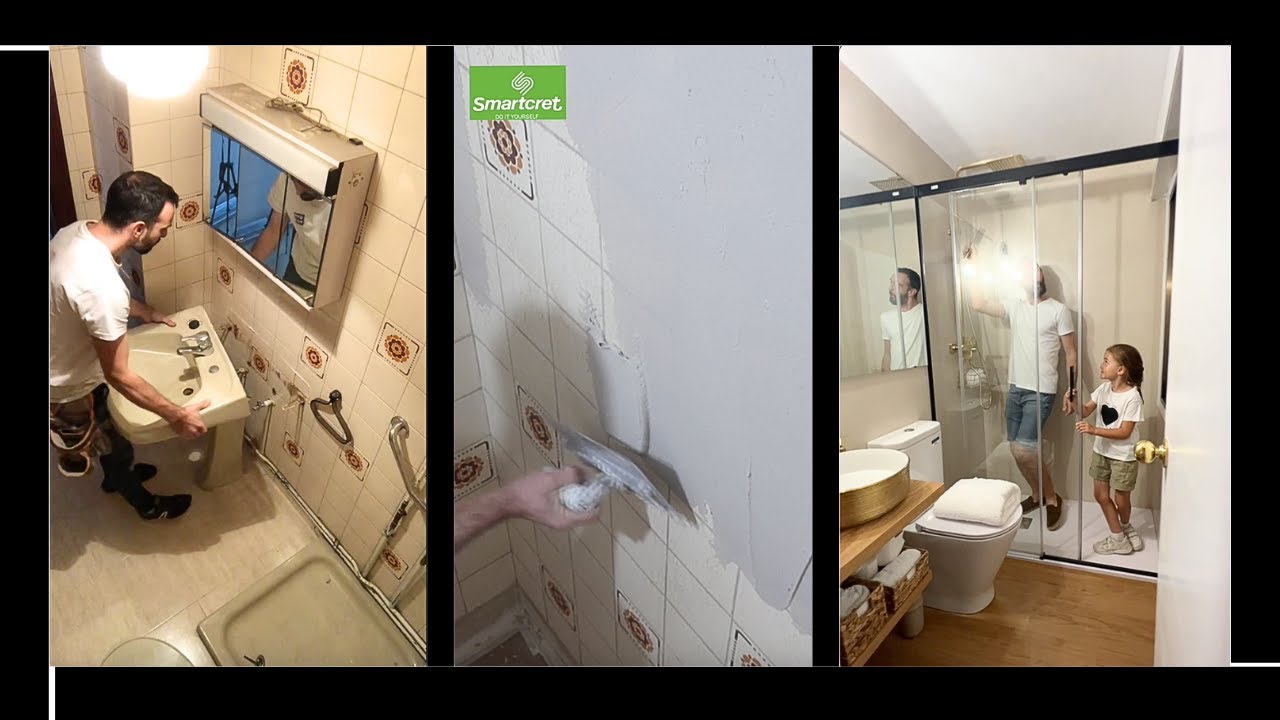 🚿💫 ПРЕОБРАЗОВАНИЕ маленькой и старой ВАННОЙ 🛁✨ - Полная реформа шаг за шагом 🔨🧼