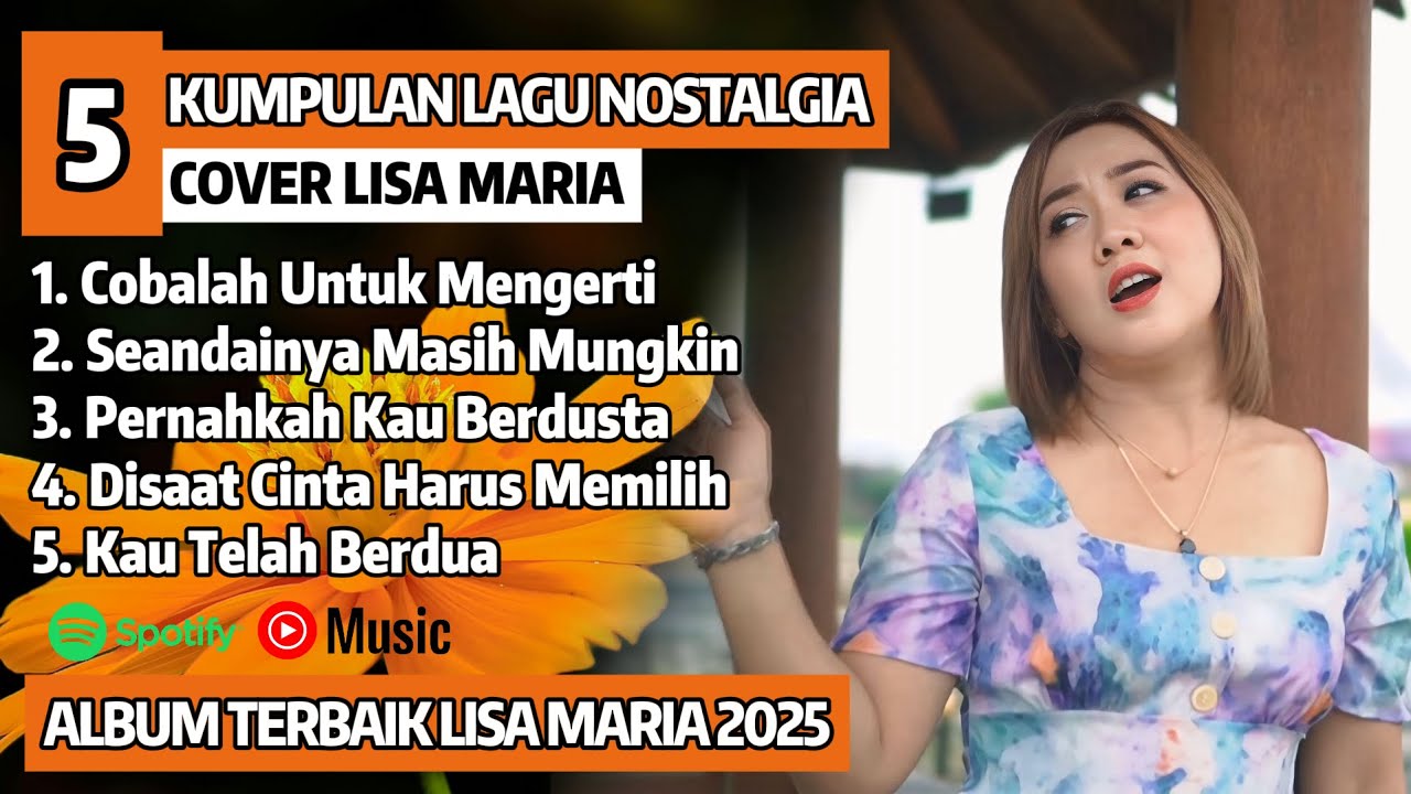 LAGU NOSTALGIA PILIHAN -  LISA MARIA Full Album Cover Terbaru 2025 | Paling Dicari |