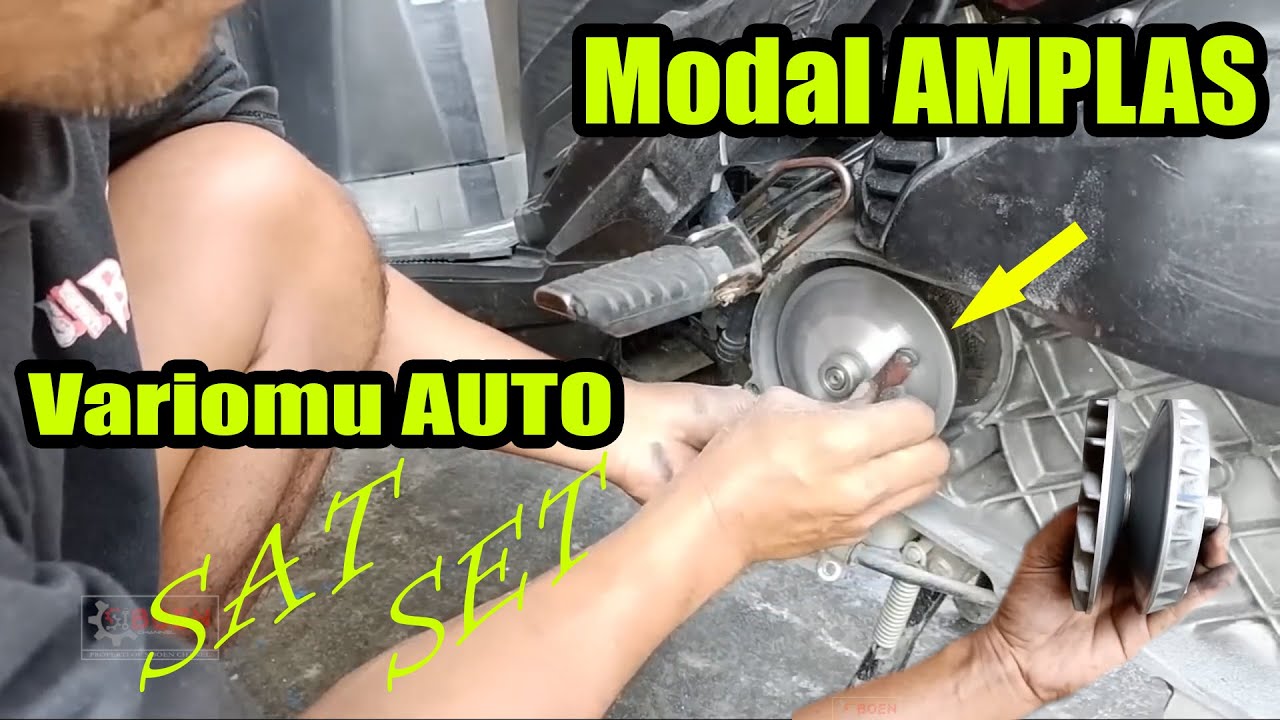 TIPS MENAIKAN TENAGA BAWAH & TOP SPEED honda vario,yang bisa kalian lakukan sendiri