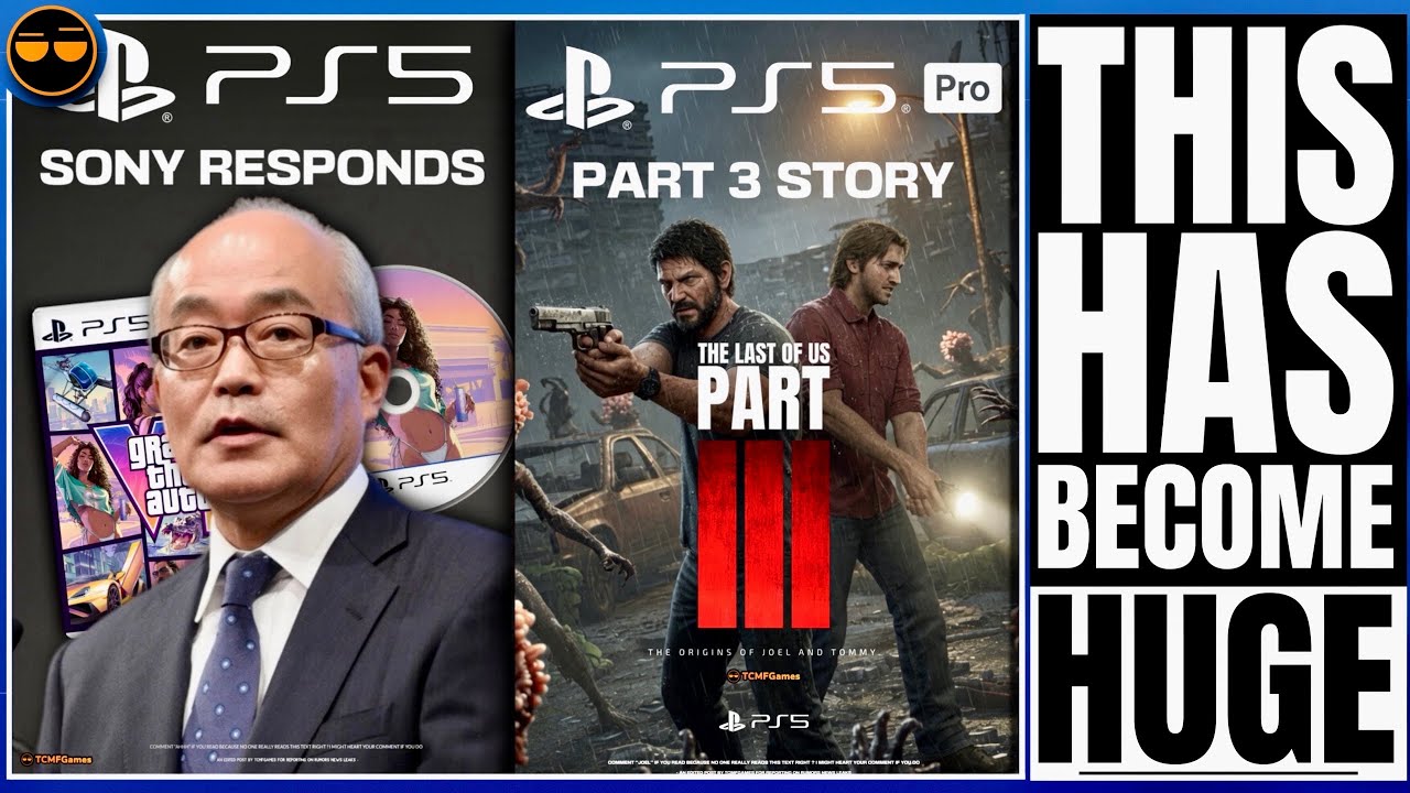 PLAYSTATION 5 - NEW SONY RESPONDS TO DEVS ON PS5 DISC SUPPORT!? / NEW LAST OF US 3 STORY COULD BE G&hellip;