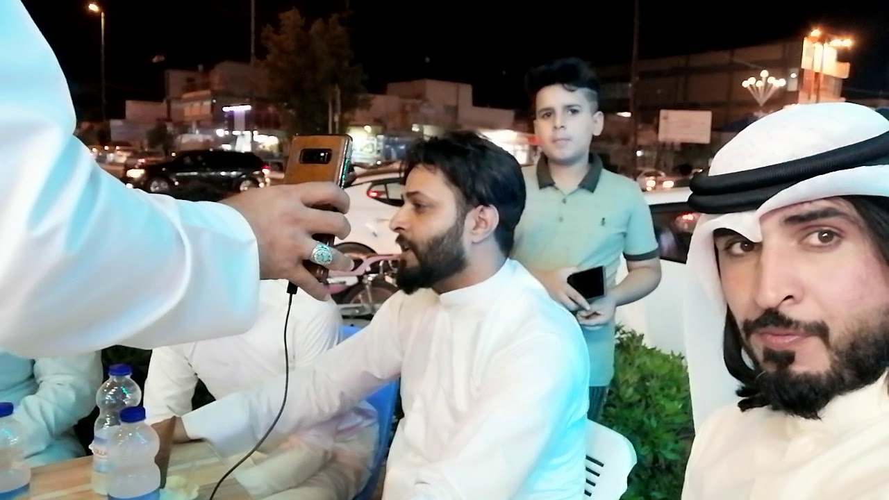 الصوت العذب حسن خريبط علي الشيخ مع بيت ابو شعر