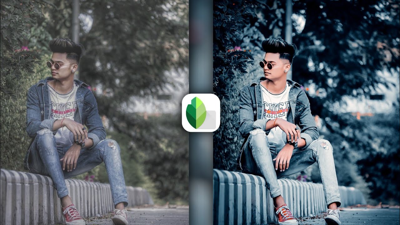 snapseed🔥 just 3 step realistic background change editing || snapseed new background editing