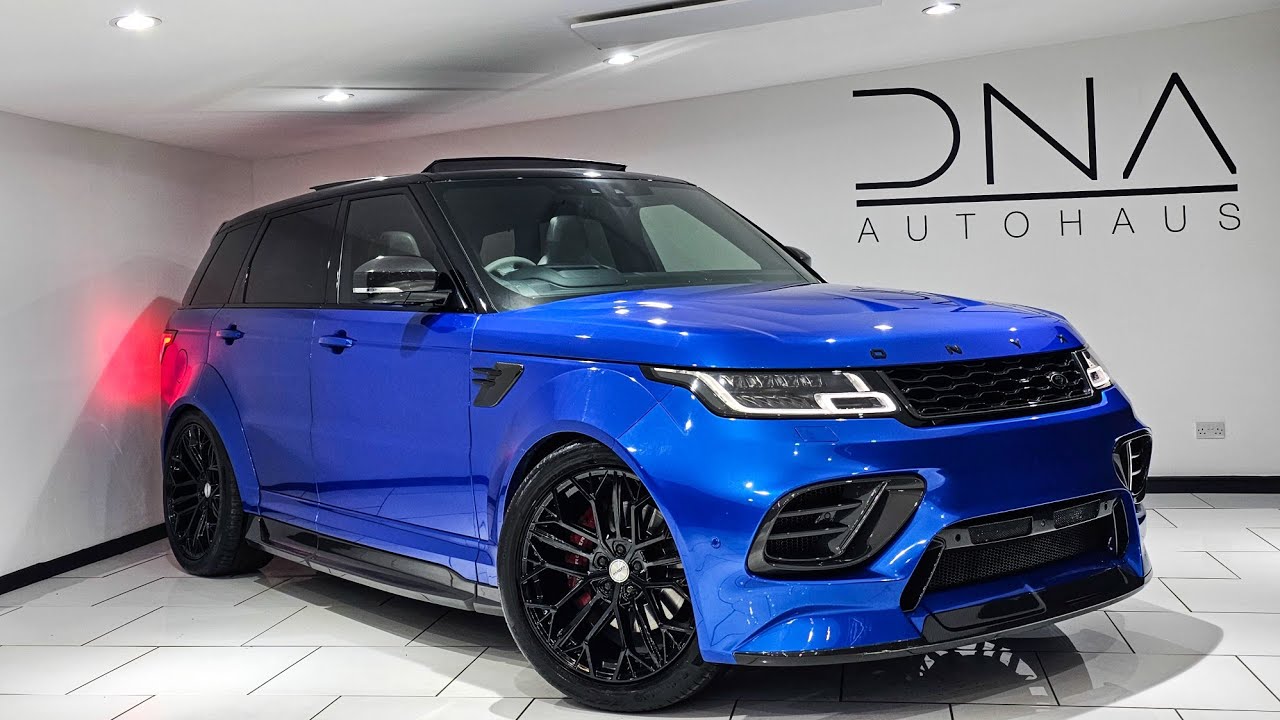 2019 ONYX SVR-X Range Rover Sport P575 SVR - SVO Premium Palette Blue
