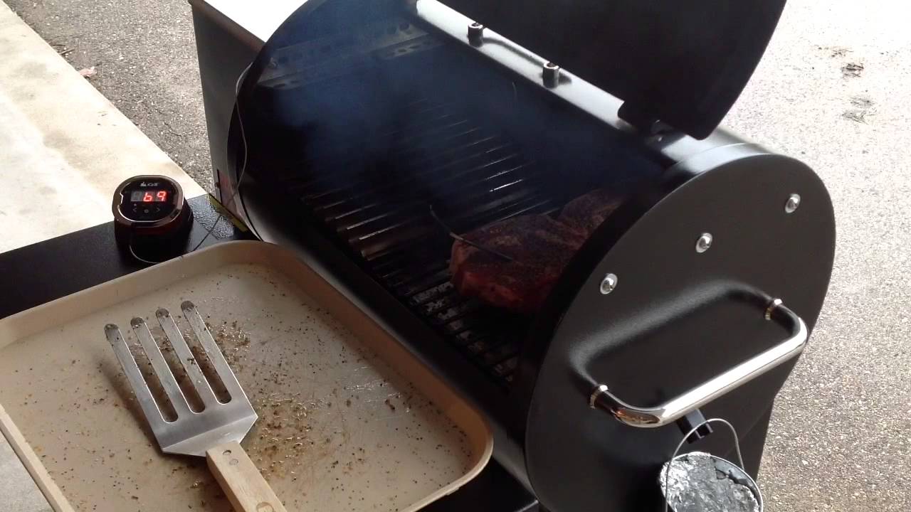 Rec Tec Mini Pellet Grill / Reverse Sear Rib Eye Steak