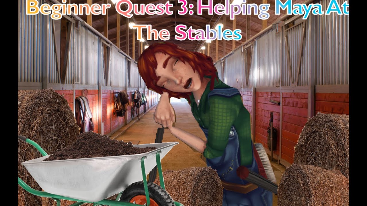 SSO BEGGINER QUEST 3- HELPING MAYA AT MOORLAND STABLES