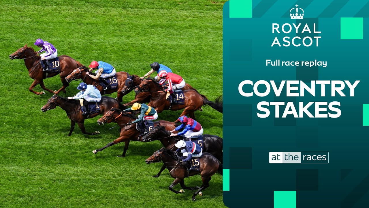 GREAT BARRIER REEF выигрывает Coventry Stakes 🐠 12-я победа Эйдана О'Брайена в этой гонке