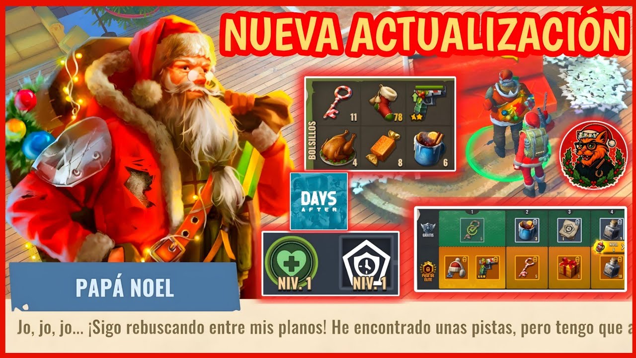Days After: NUEVA ACTUALIZACIÓN de Navidad y Mecánica de Habilidades  Tutorial y explicación ❄️