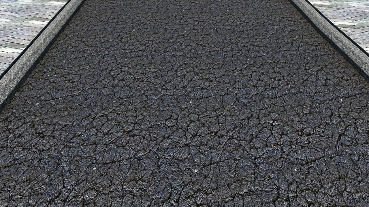Maya 2016 tutorial : How to model a rough street surface