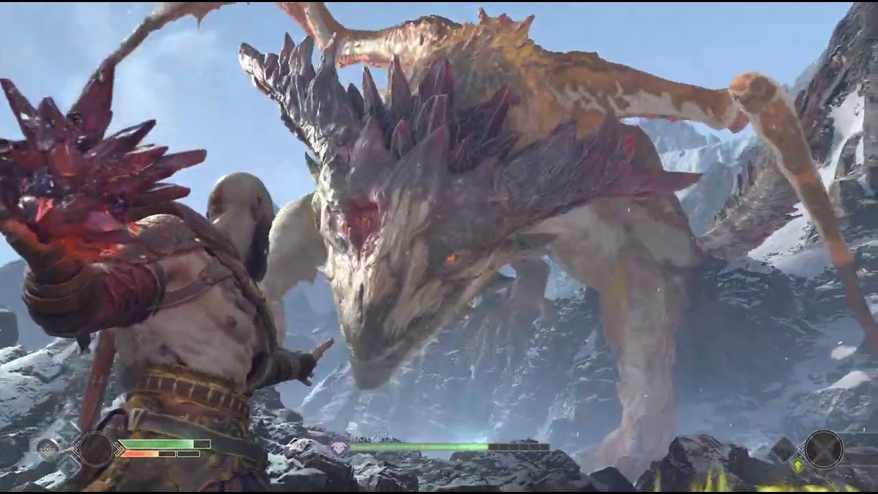 God of War Matando o Dragon