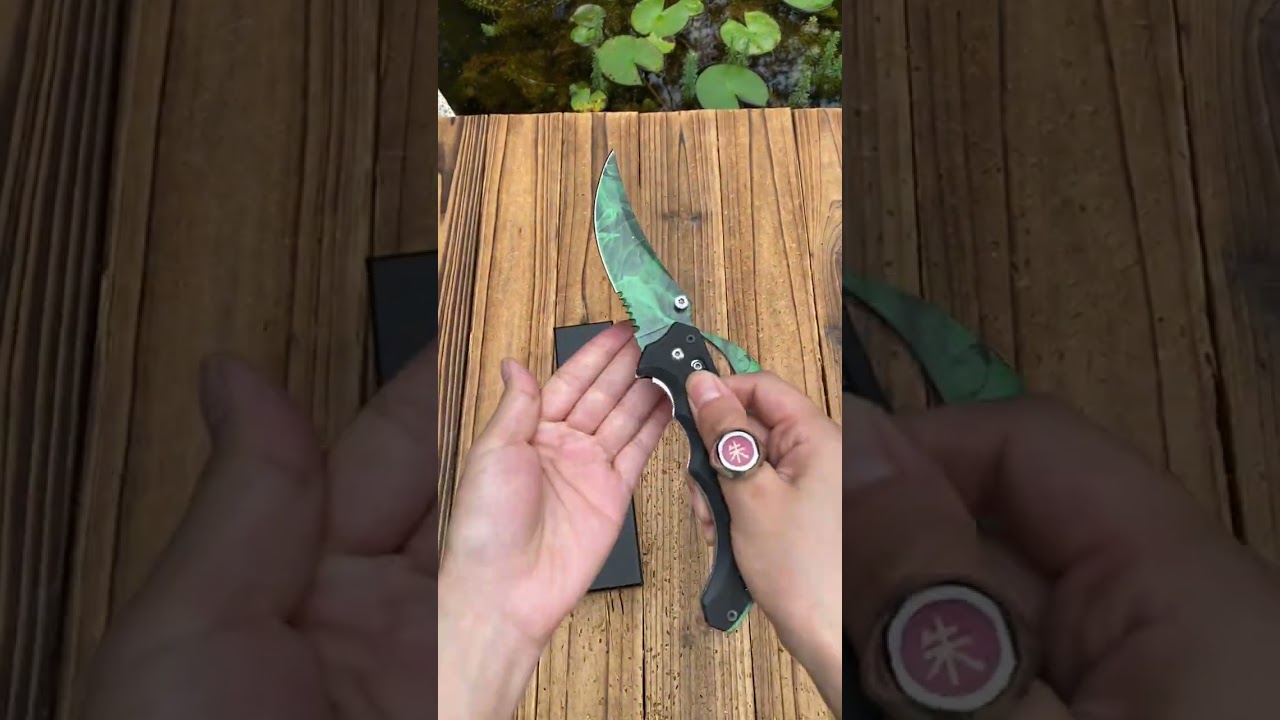 Cs2 Gamma Doppler Karambit Trainer IRL #unboxing  #cs2 #csgo #csgomoments #csgoclips