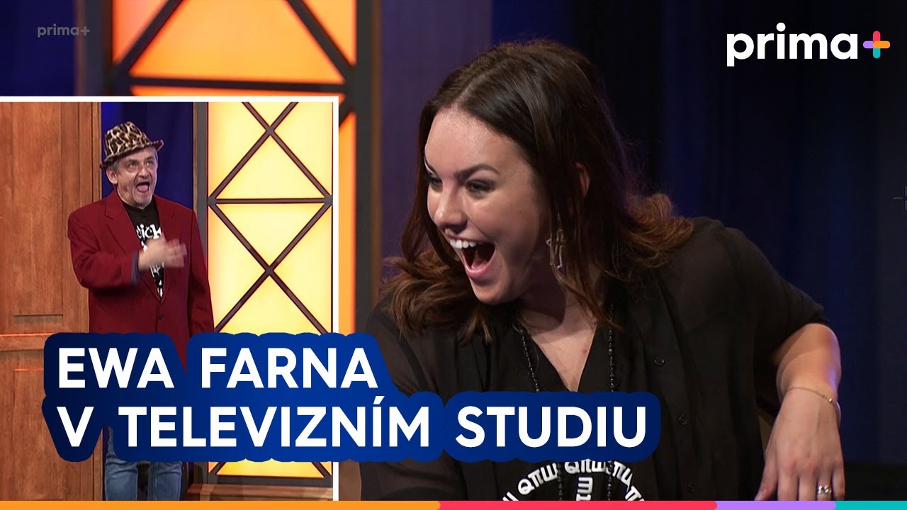 Partička: Pro neslyšící: Ewa Farna v televizním studiu