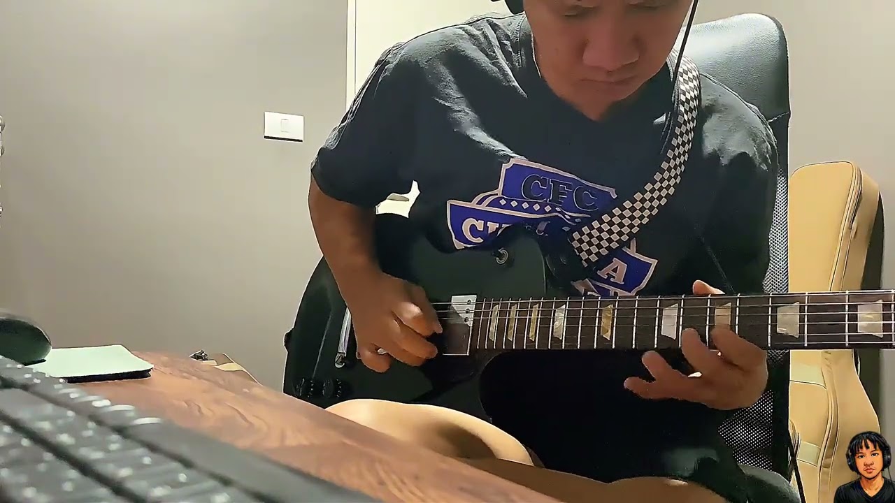 Fusion Guitar Solo Em #guitar #guitarcover #guitarist #music