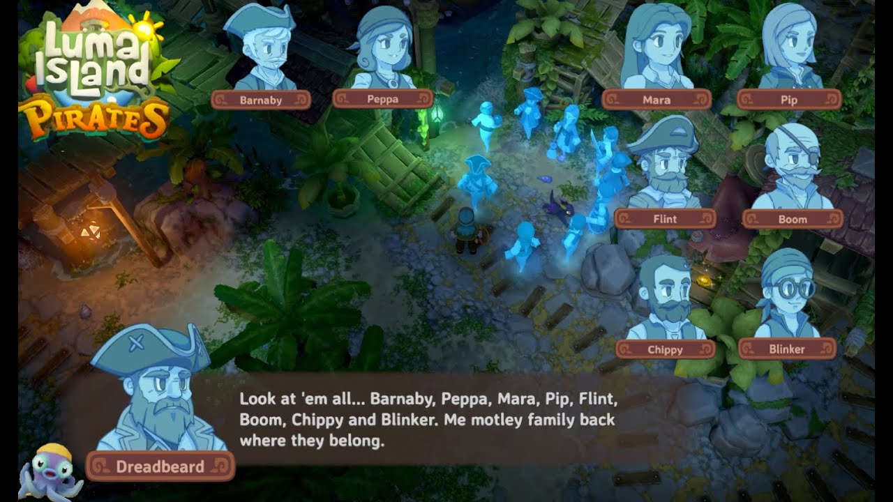Luma Island: Pirates EP 06 - The whole crew is back!! Opening the Pirate Farm Temple Door!!