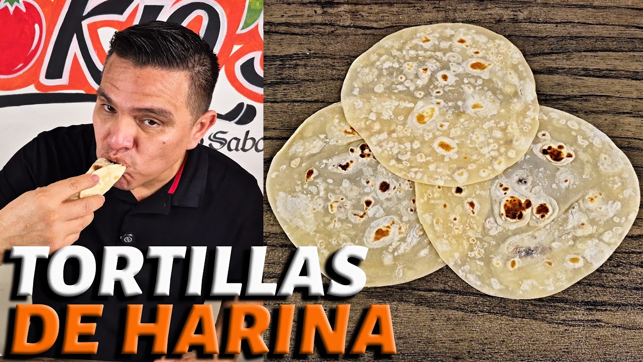 COMO HACER UNAS BUENAS TORTILLAS DE HARINA CASERAS | RECETA YOKIO´S
