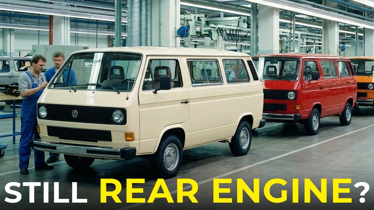 VW Transporter T3: Rear Engine in 1979? Yes.