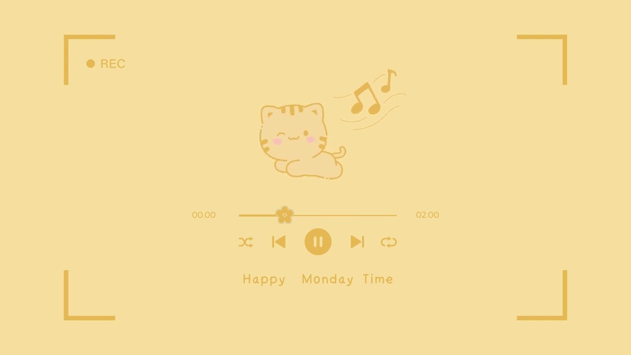 🌹happy Monday Time ✨ : cute music : vlog music | (Royalty Free Music)