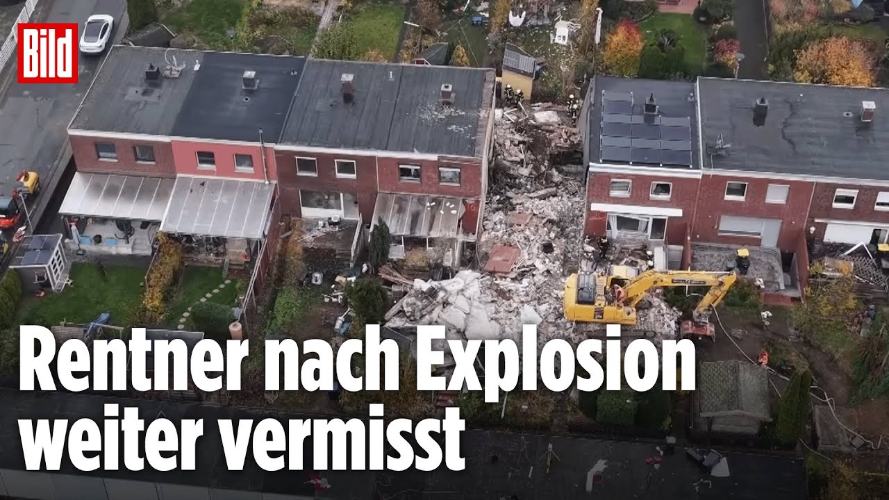Wolfenb&uuml;ttel, Niedersachsen: Erster Flug &uuml;ber das Tr&uuml;mmer-Haus