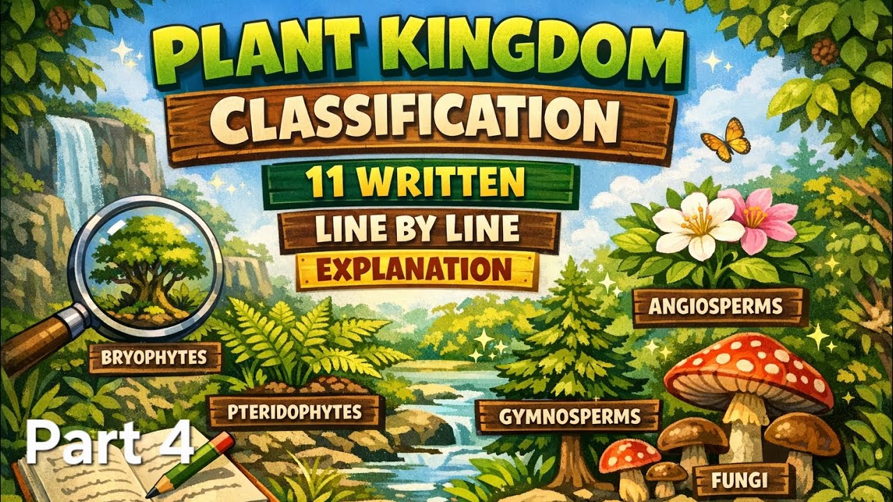 Plant Kingdom Part 4 | Gymnosperms | NCERT line by line explanation | NEET & Boards