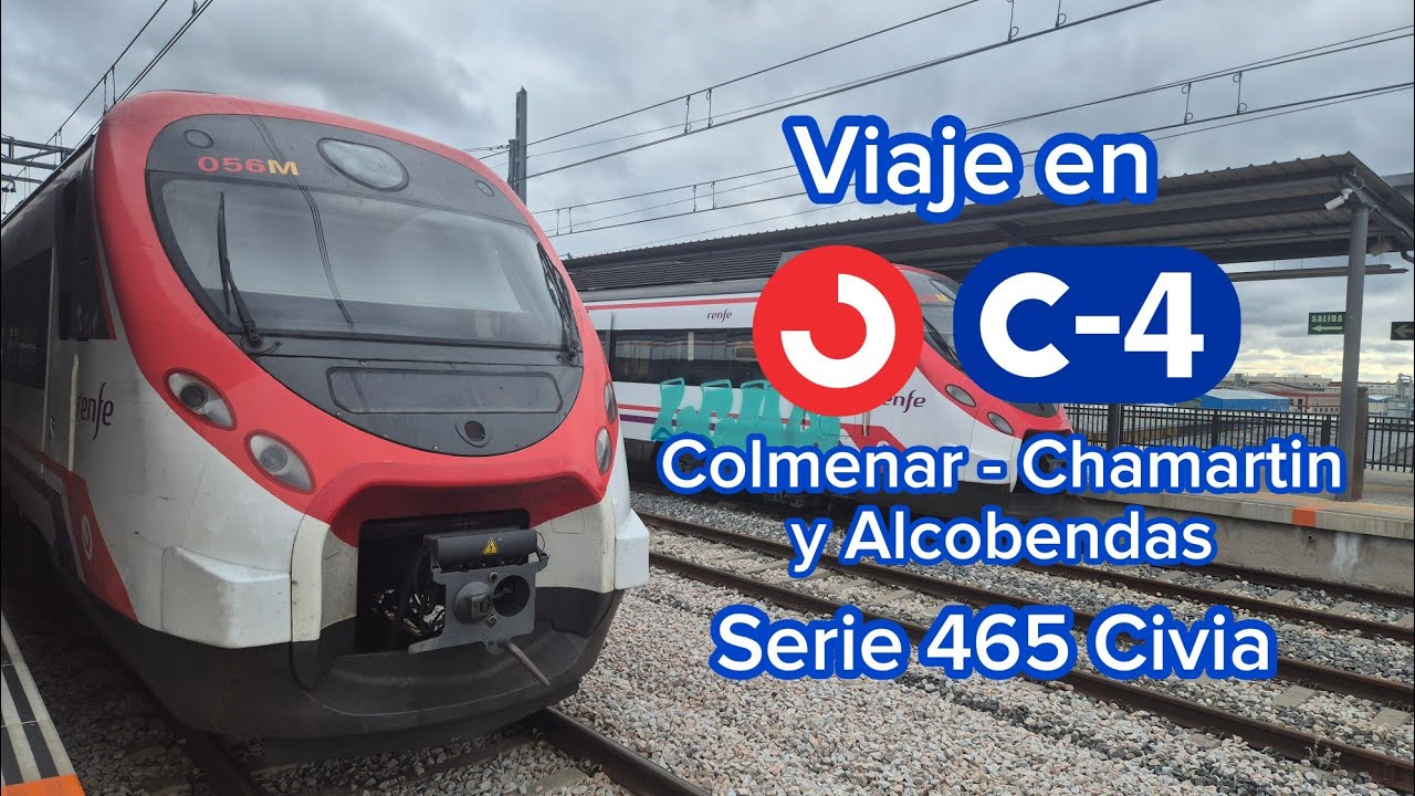 Viaje en tren Serie 465 Civia Desde Colmenar hasta Chamartín y Alcobendas | Renfe Cercanías Madrid