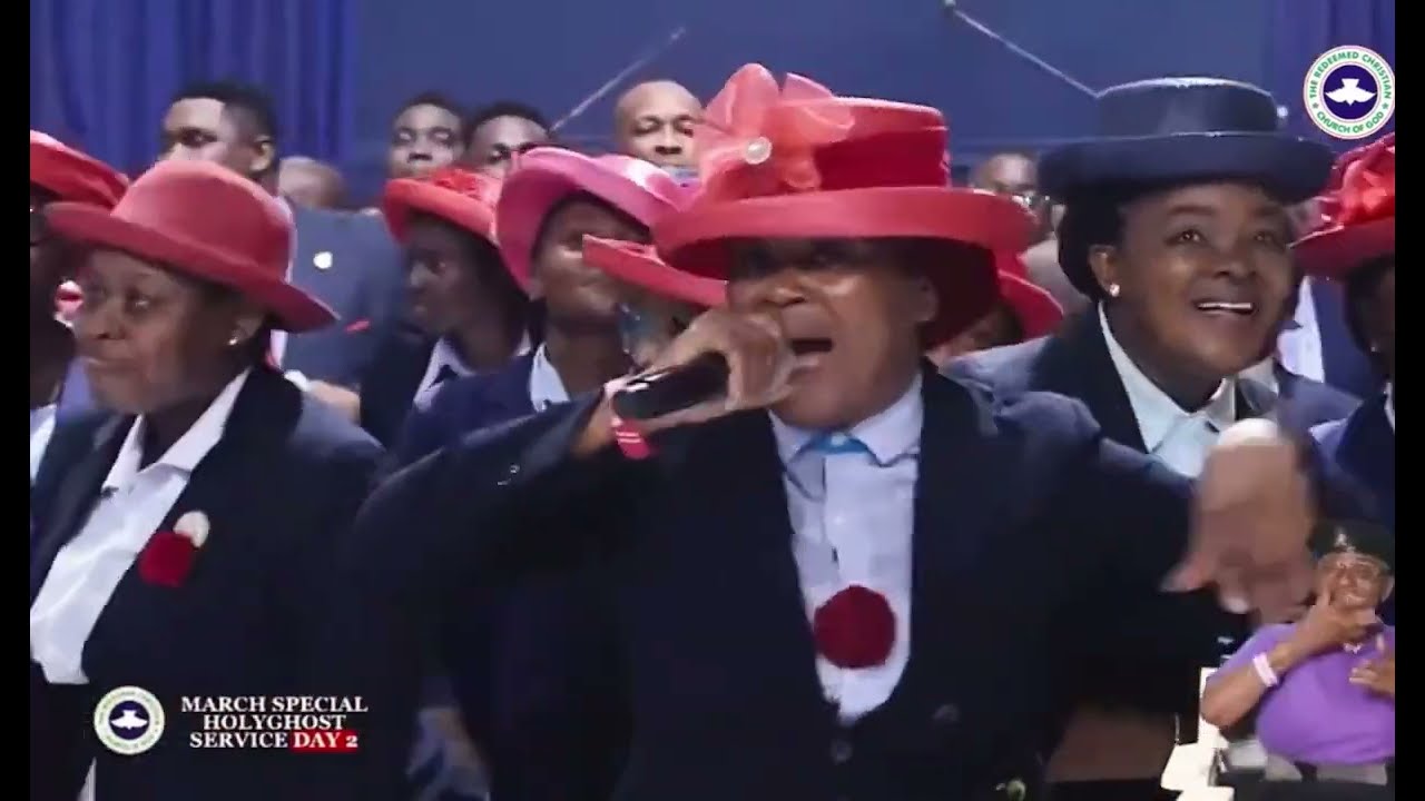 FUNKE BADA AND BUKOLA BEKES MINISTRATION WITH MASS CHOIR RCCG MARCH 2025 SPECIAL HOLY GHOST SERVICE