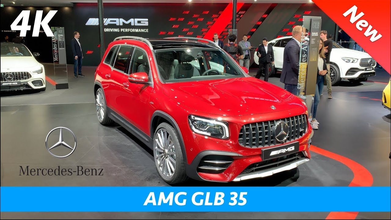 Mercedes GLB 35 AMG 2020 - первый взгляд в 4K | Интерьер - Экстерьер
