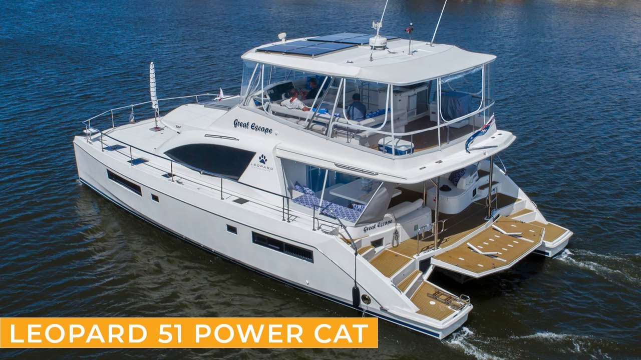 Leopard 51 Power Catamaran