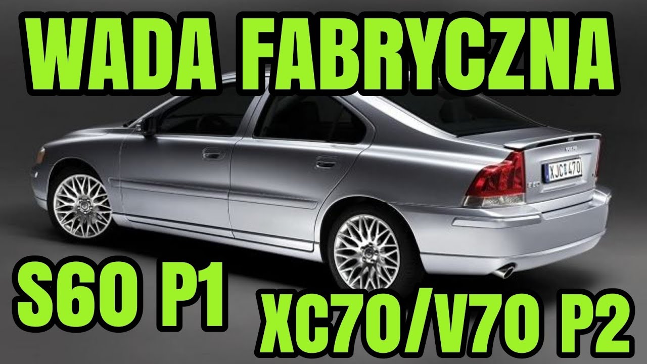 Porada HANDLARZA ‼️ Wada fabryczna VOLVO S60 P1 LIFT , V70 P2, V70XC, XC70 ‼️
