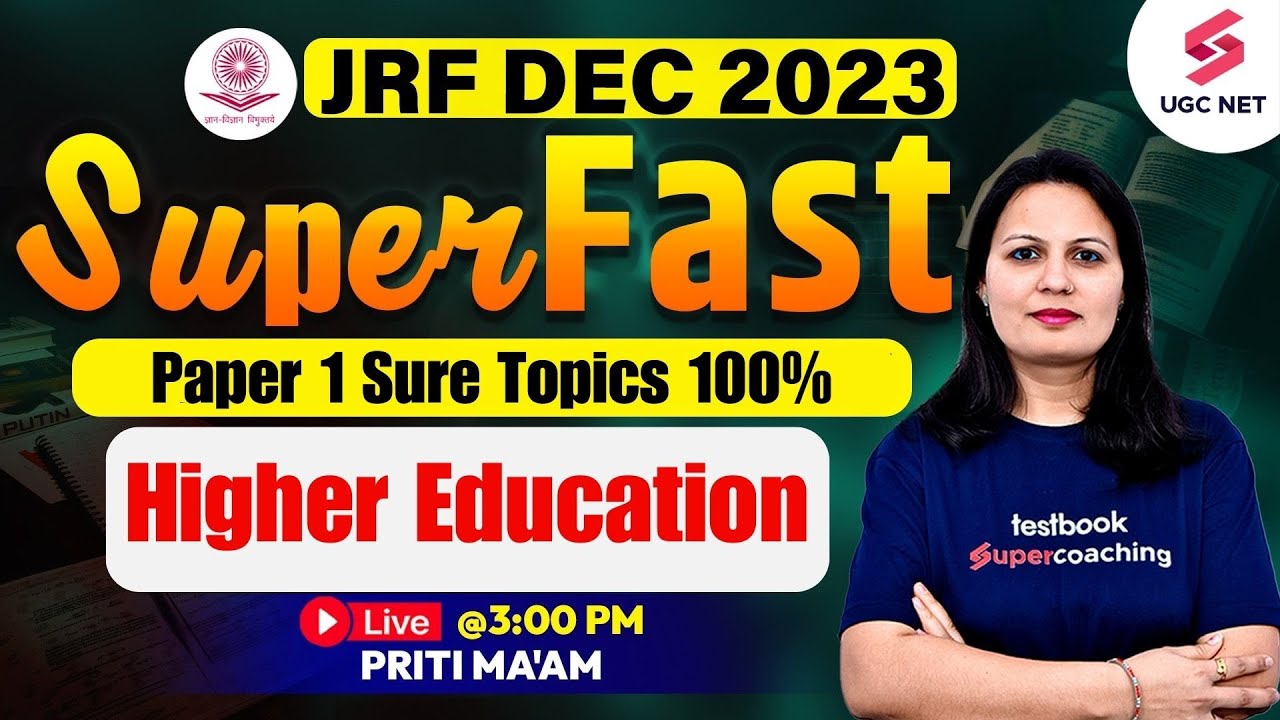 UGC NET Paper 1 | Higher Education Revision | UGC NET Paper 1 Most Imp PYQs | Priti Ma'am