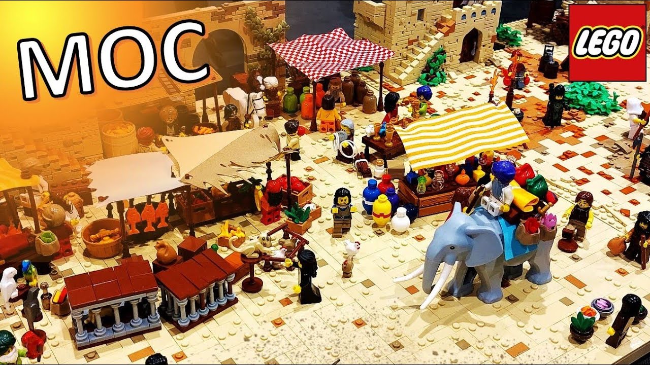 ARABSKA ULICA 🐪 / MOC ZBUDUJMY.TO / TARGI HOBBY 2021